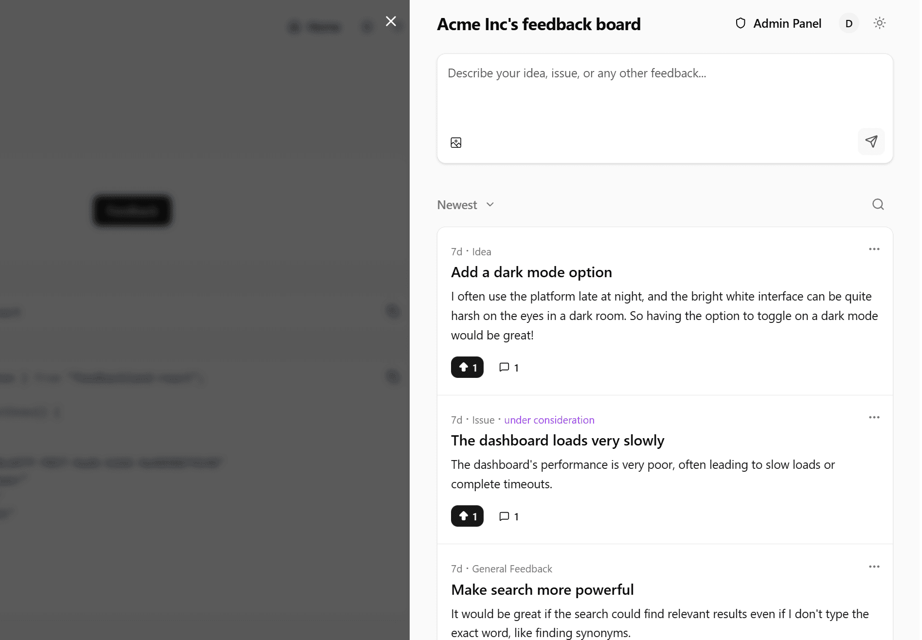 Universal Embed Widgets